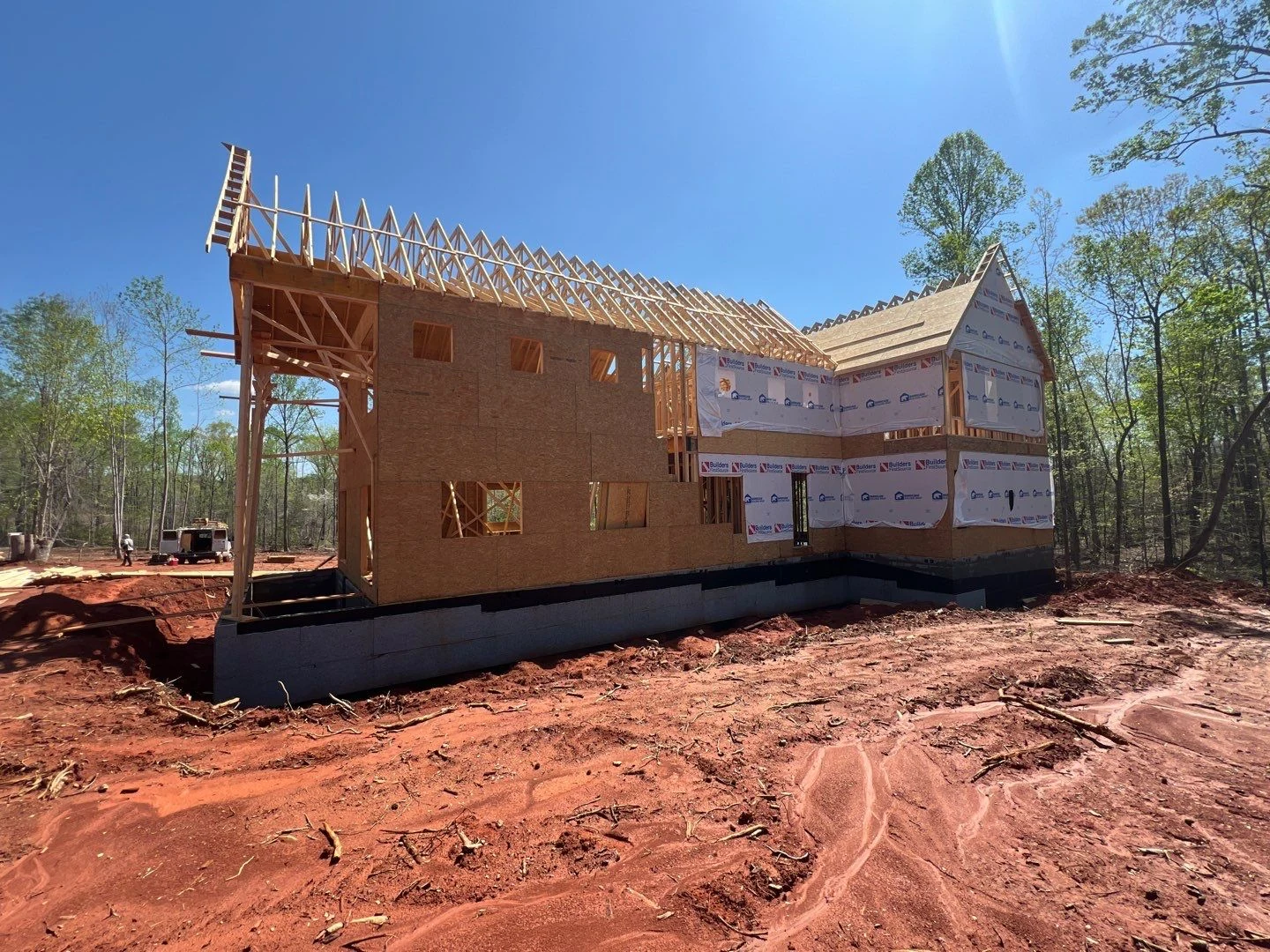 Barndominium under construction &mdash; Upstate, SC