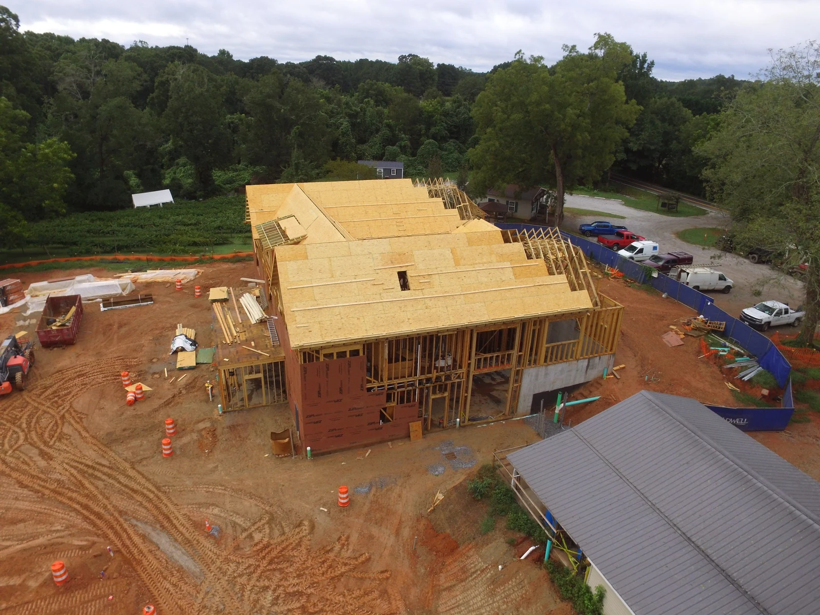 City Scape Winery under construction &mdash; Pelzer, SC
