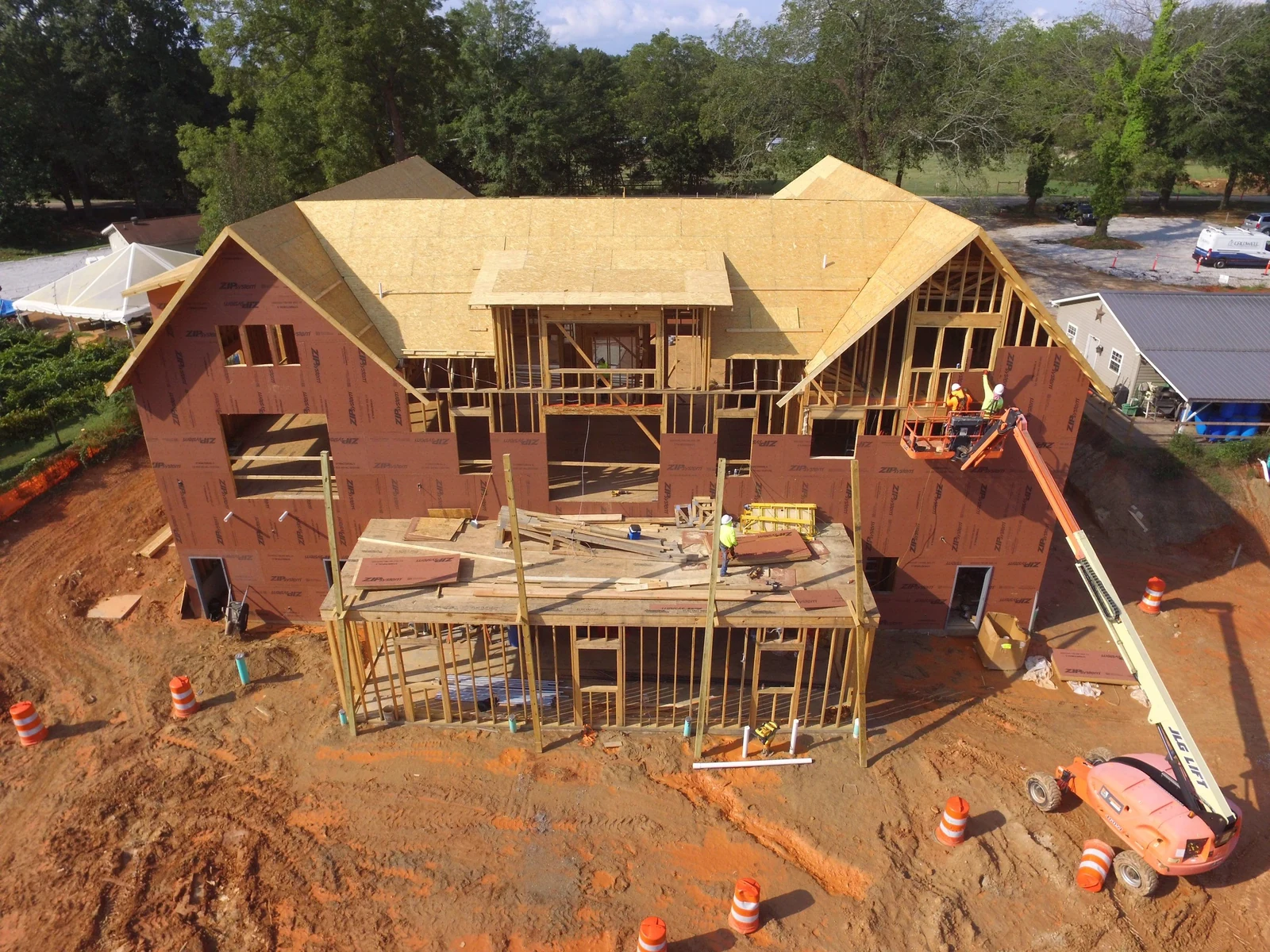 City Scape Winery under construction &mdash; Pelzer, SC