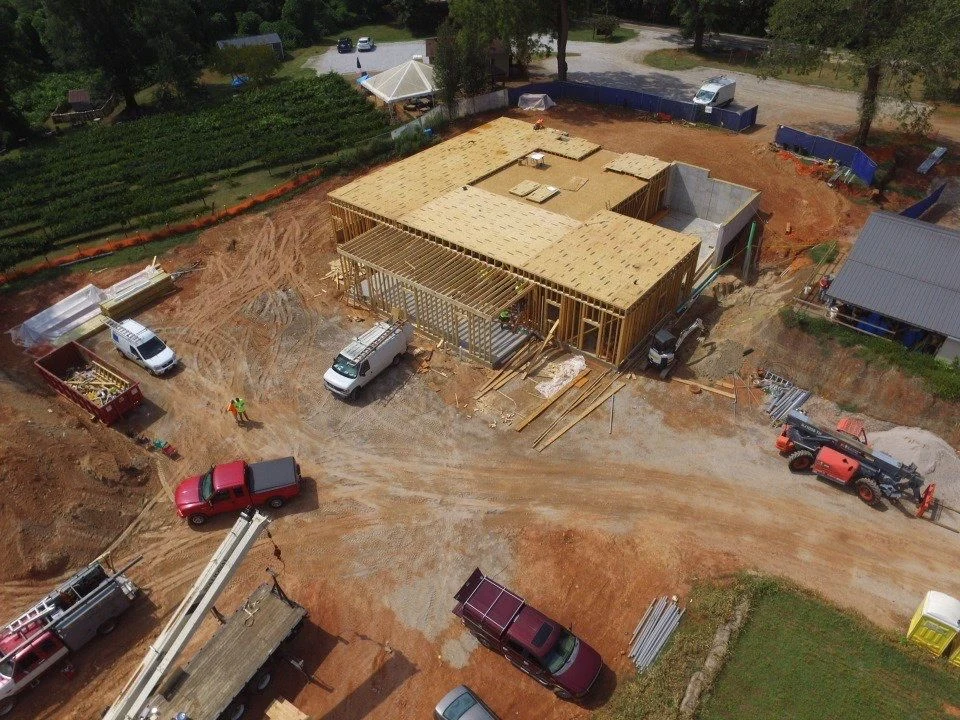 City Scape Winery under construction &mdash; Pelzer, SC