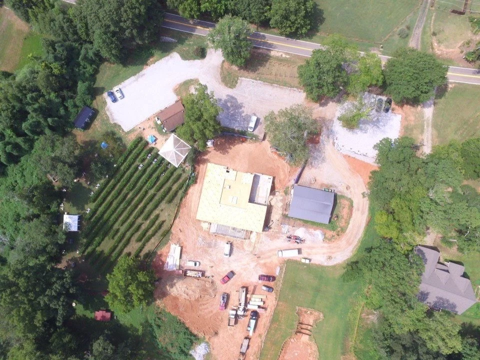 City Scape Winery under construction &mdash; Pelzer, SC